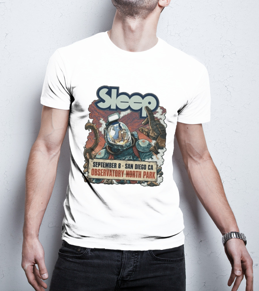 Sleep Sep 8 2026 Observatory North Park In San Diego California T-Shirt