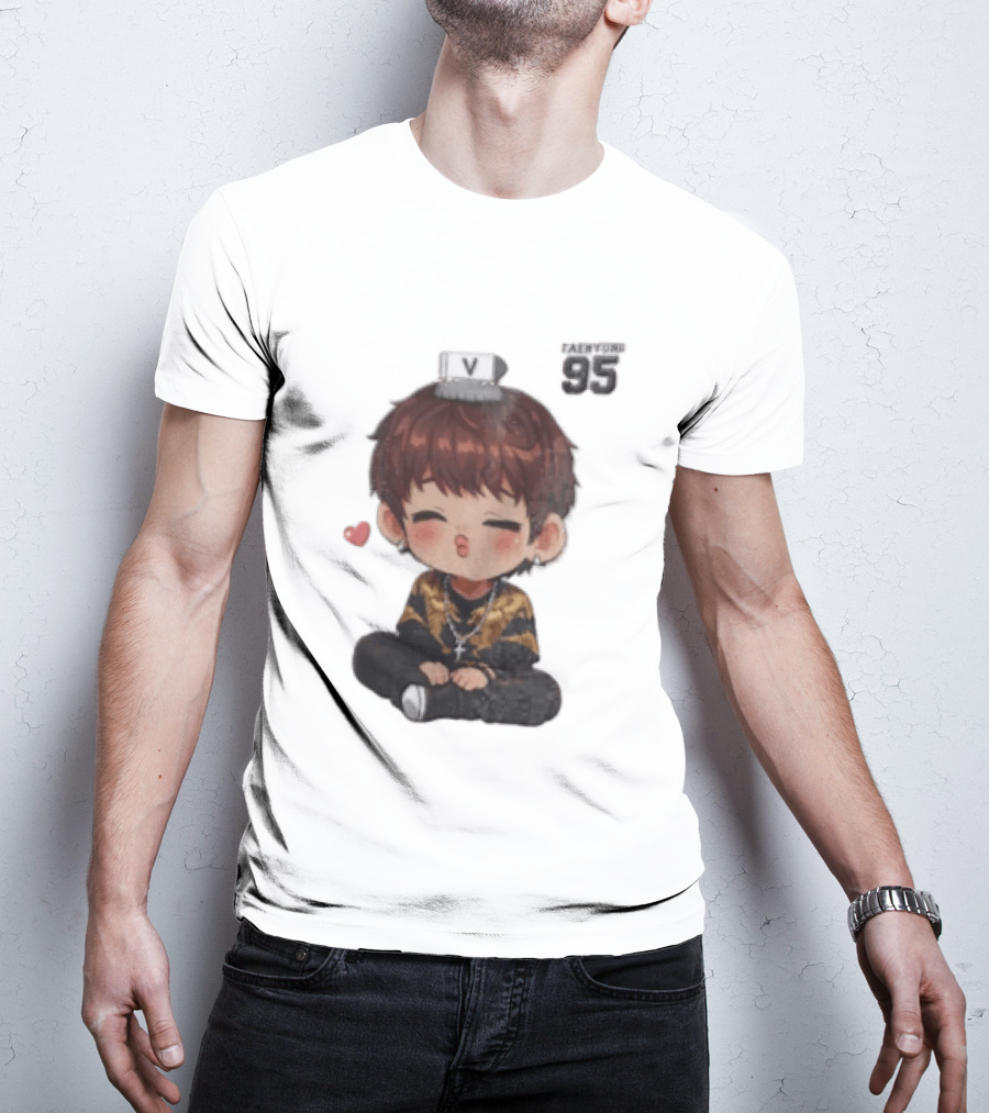 Taehyung V BTS 95 Kawaii Chibi T-Shirt
