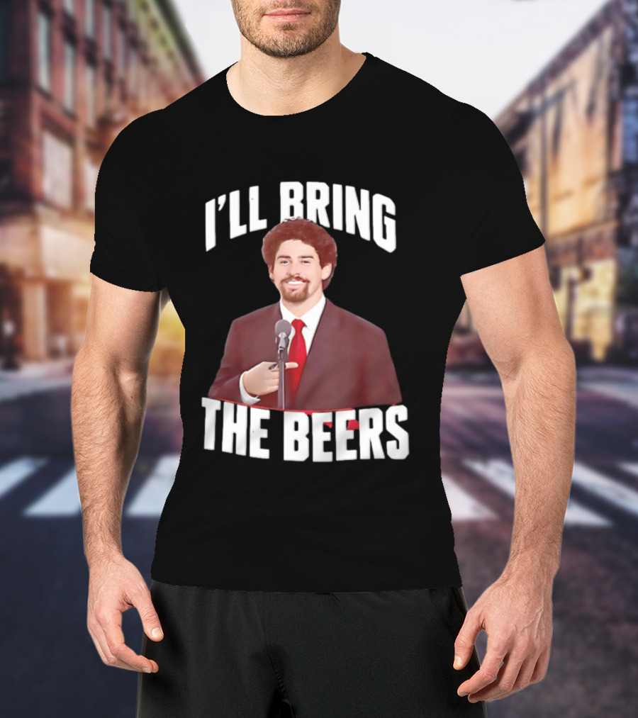 I'LL Bring The Beers Suit Red Tie T-Shirt