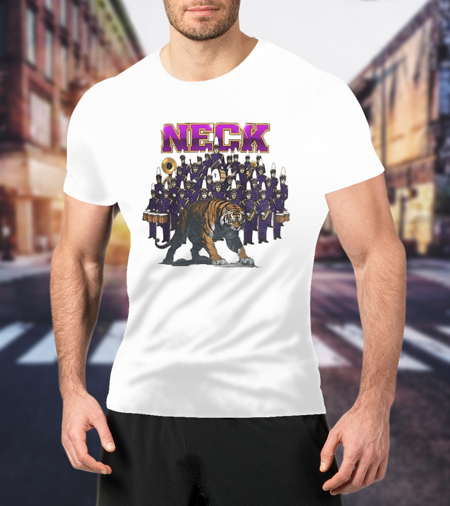 LSU Tigers Neck Marching Band Louisiana State University T-Shirt