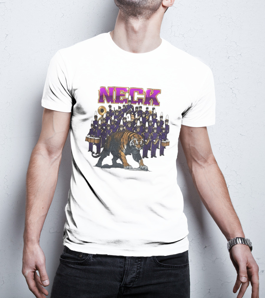LSU Tigers Neck Marching Band Louisiana State University T-Shirt