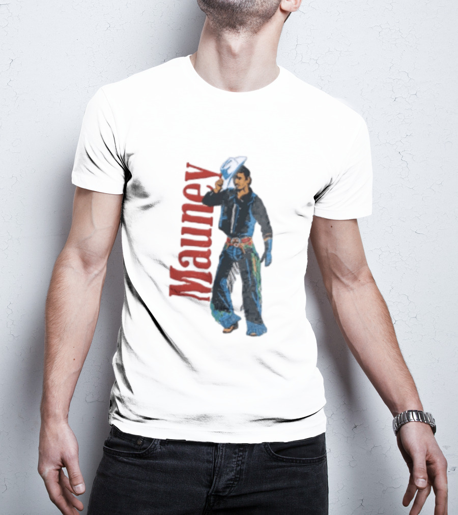 Mauney Cowboy Hat Salute Rodeo T-Shirt