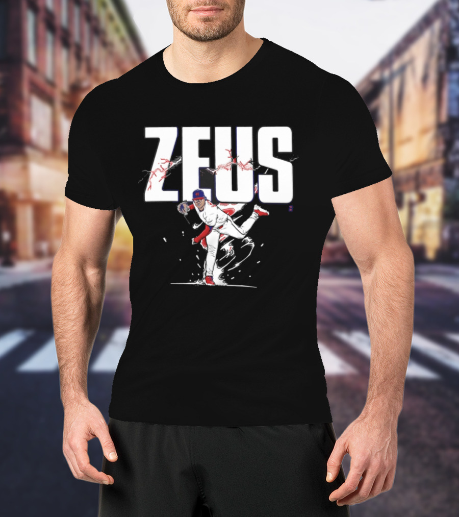 Zeus Jesus Luzardo Phillies Baseball Player Pitching T-Shirt