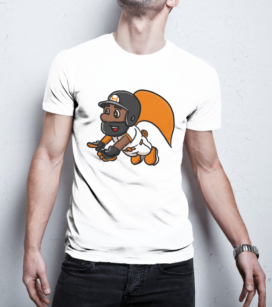 Super Baseball Bros Diving Catch Gamer Parody Superhero Player T-Shirt