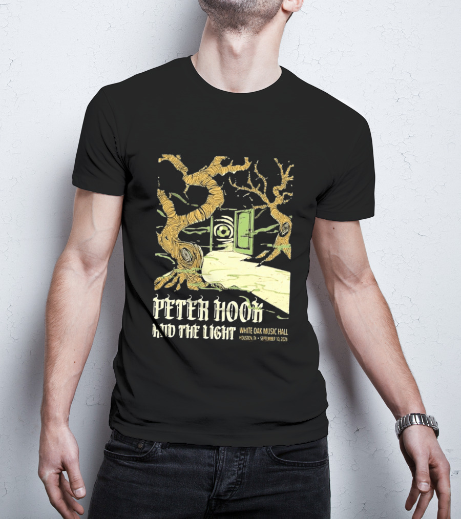 Peter Hook And The Light White Oak Music Hall Houston September 10 2026 Event T-Shirt