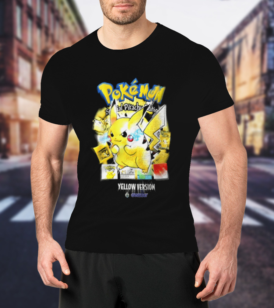 Pokémon Special Pikachu Edition Yellow Version Game Boy Nintendo T-Shirt