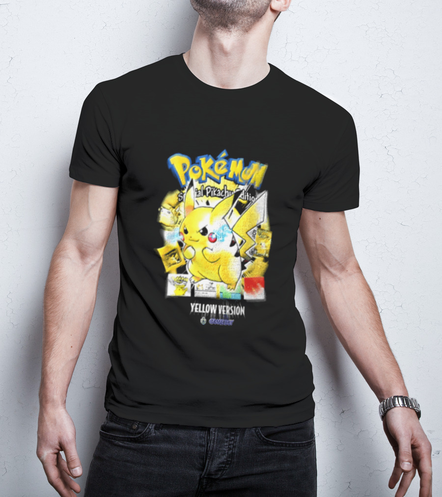 Pokémon Special Pikachu Edition Yellow Version Game Boy Nintendo T-Shirt
