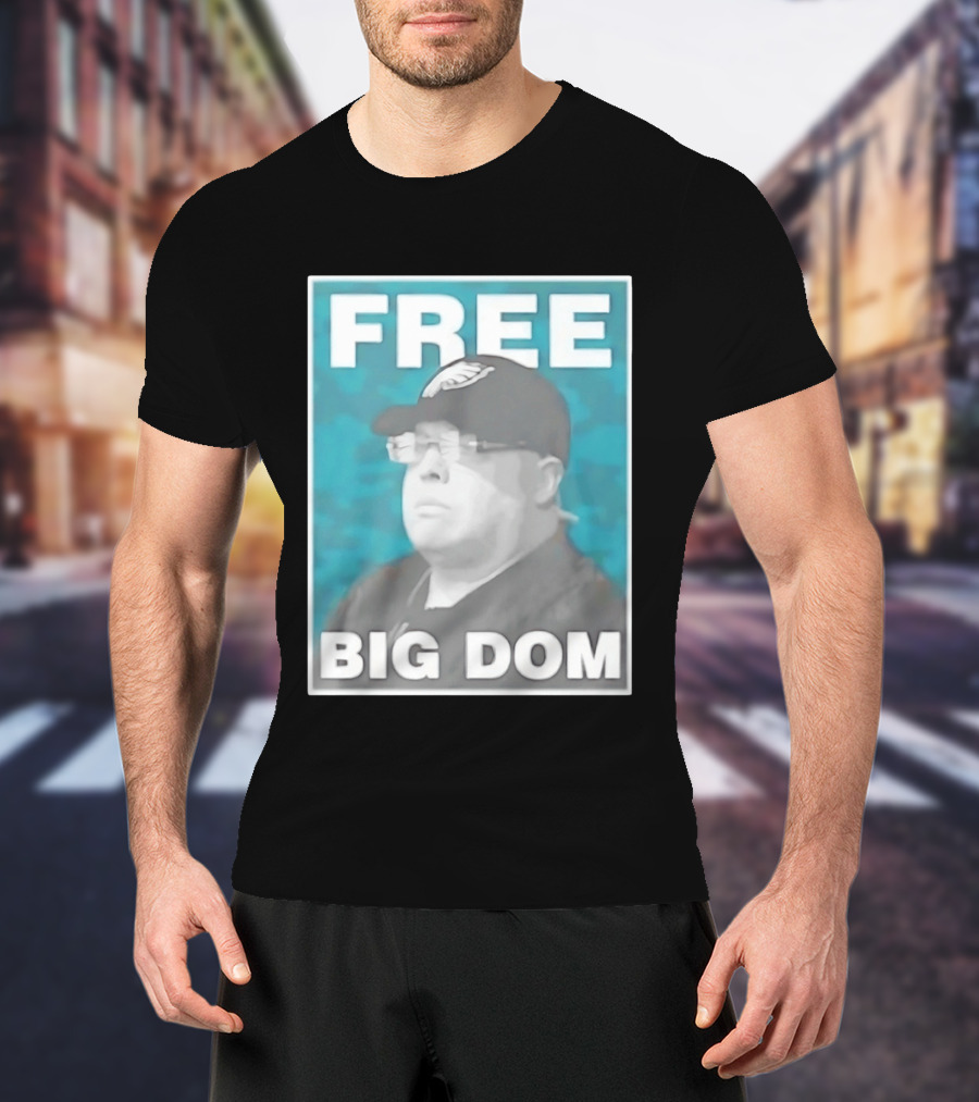 Philadelphia Eagles SEAL Team S07 Free Big Dom T-Shirt
