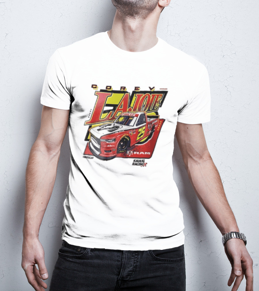Corey Lajoie Number 25 Ram Truck Kaulig Racing Nascar T-Shirt