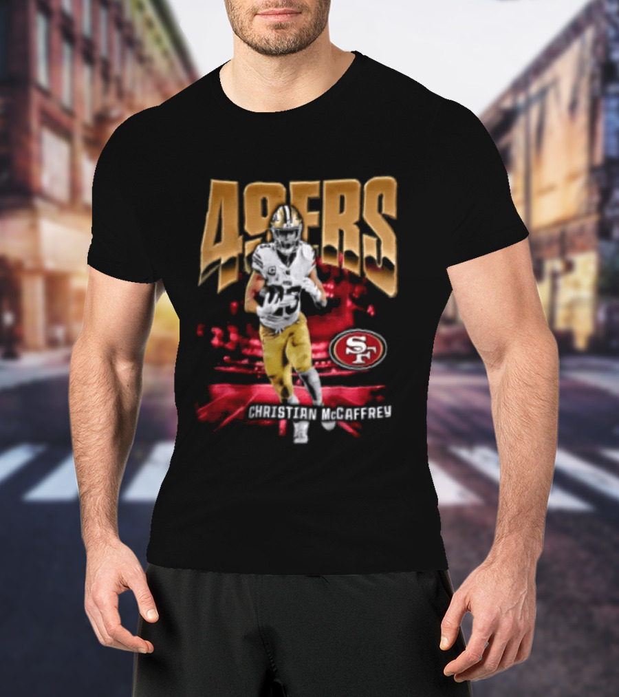 49ers Christian McCaffrey SF Football T-Shirt