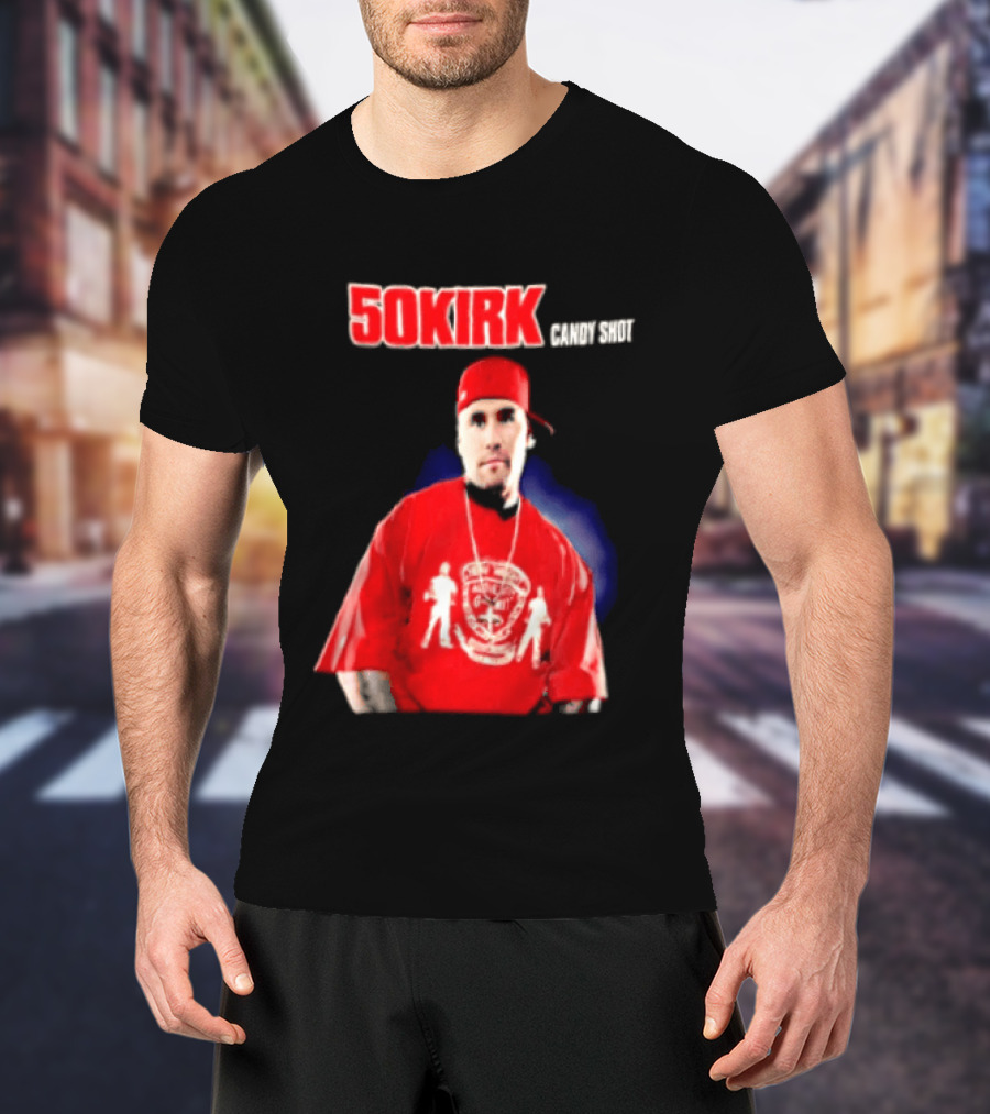 50KIRK Candy Shot Man Red Outfit T-Shirt