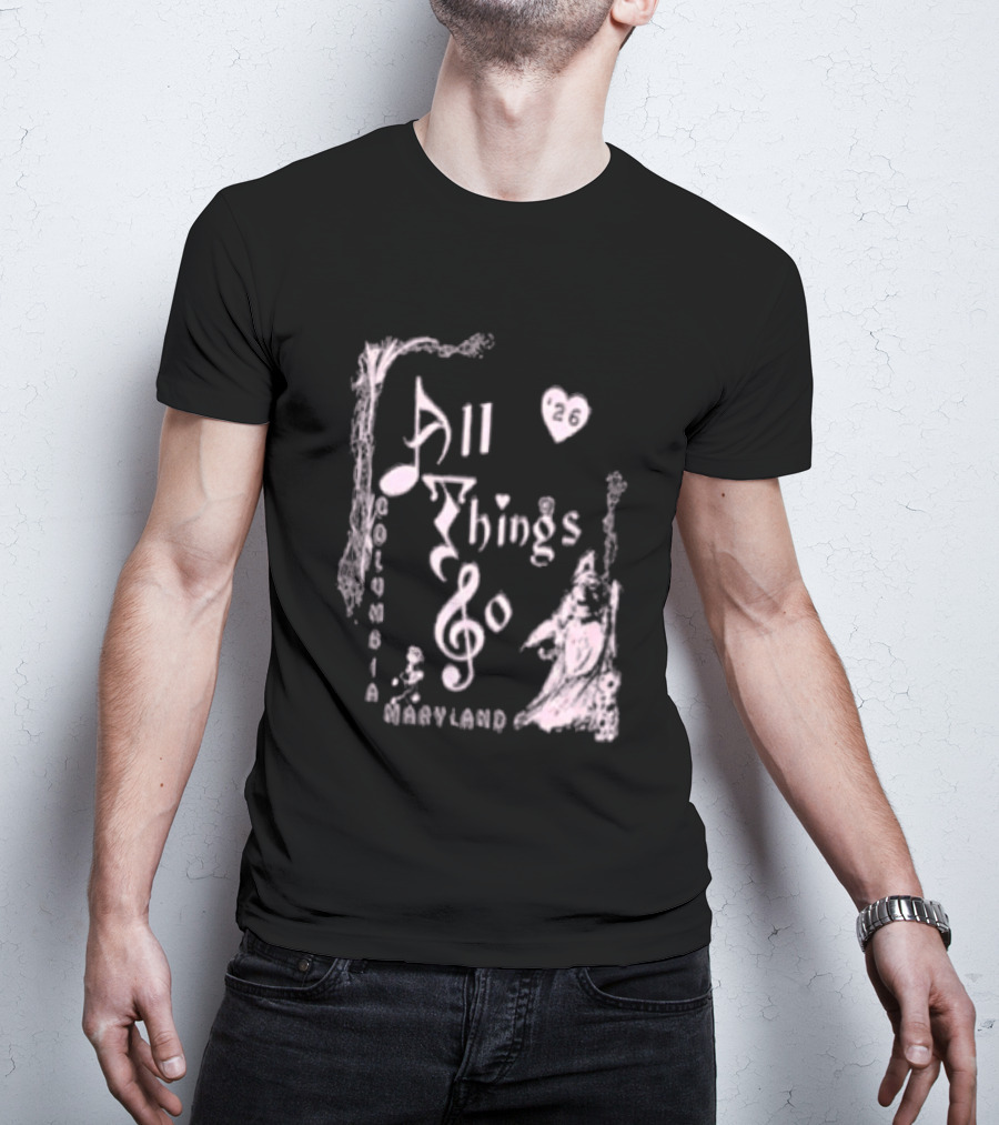 All Things Go NYC Festival 2026 DC Garden Angel T-Shirt