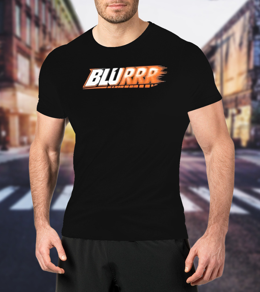 Cincinnati Bengals Blurrr Football T-Shirt