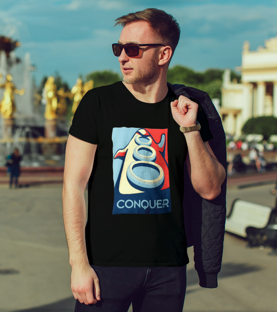 Conquer Penguin Three Rings T-Shirt