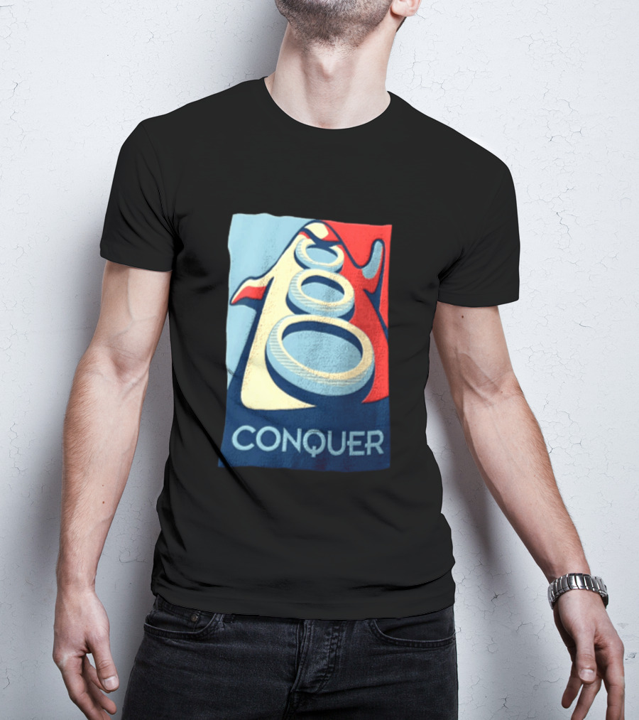 Conquer Penguin Three Rings T-Shirt