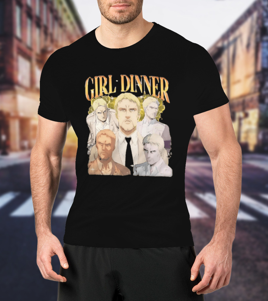 Niall Horan Girl Dinner 2026 New Anime Characters T-Shirt