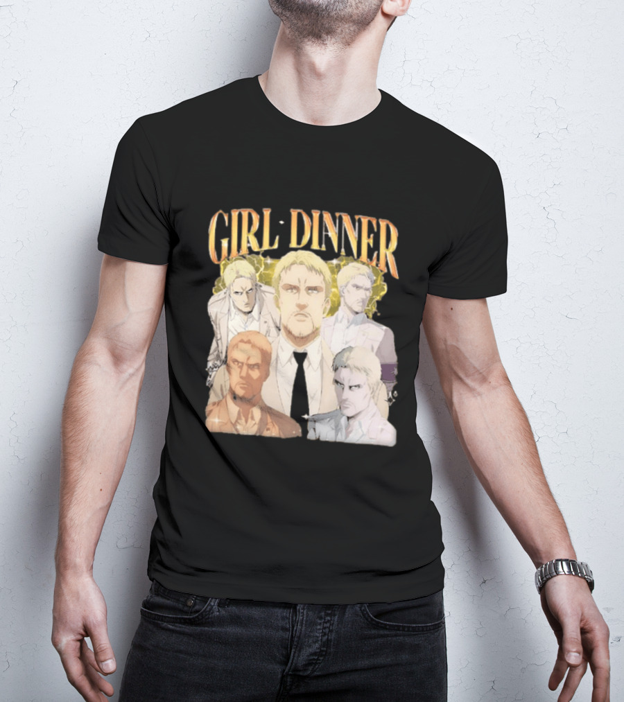 Niall Horan Girl Dinner 2026 New Anime Characters T-Shirt