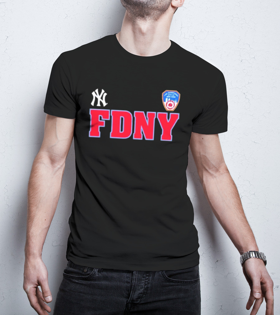 NY Yankees FDNY City Of New York 2026 T-Shirt