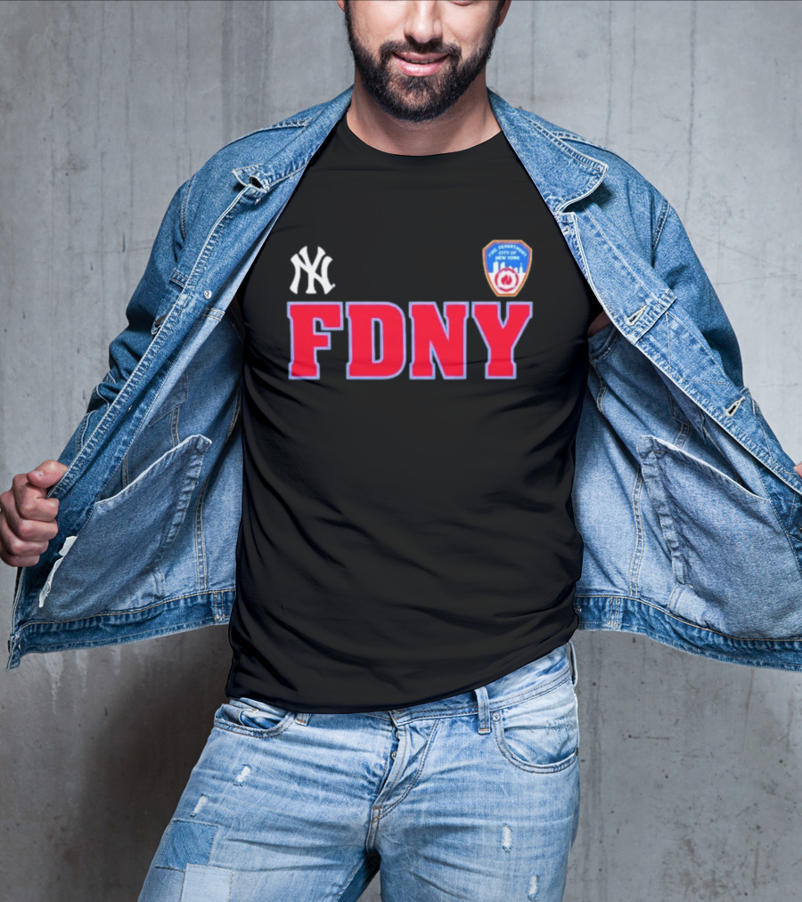 NY Yankees FDNY City Of New York 2026 T-Shirt
