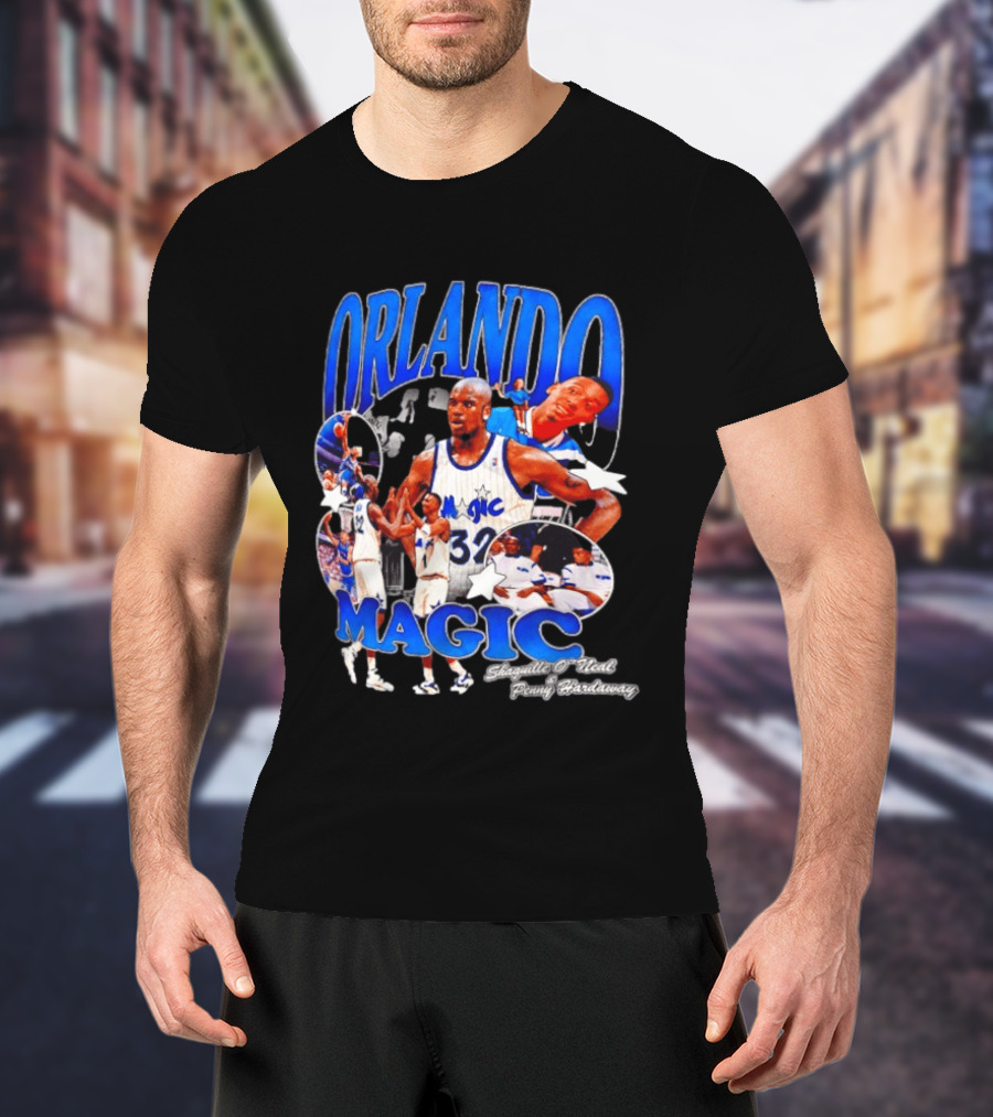 Orlando Magic Shaquille O'Neal Penny Hardaway Legends T-Shirt