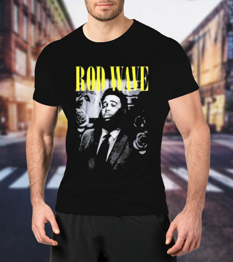 Rod Wave Don't Look Down Tour 2026 Rose Garden Concert Dates T-Shirt