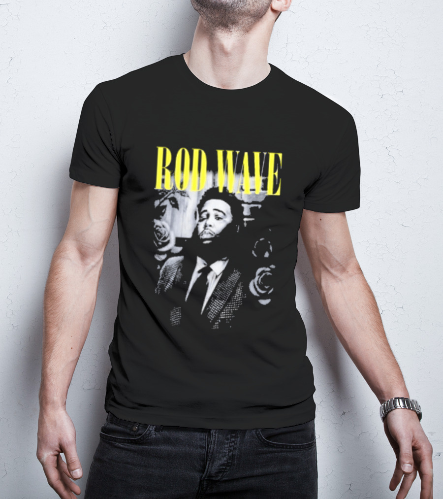 Rod Wave Don't Look Down Tour 2026 Rose Garden Concert Dates T-Shirt