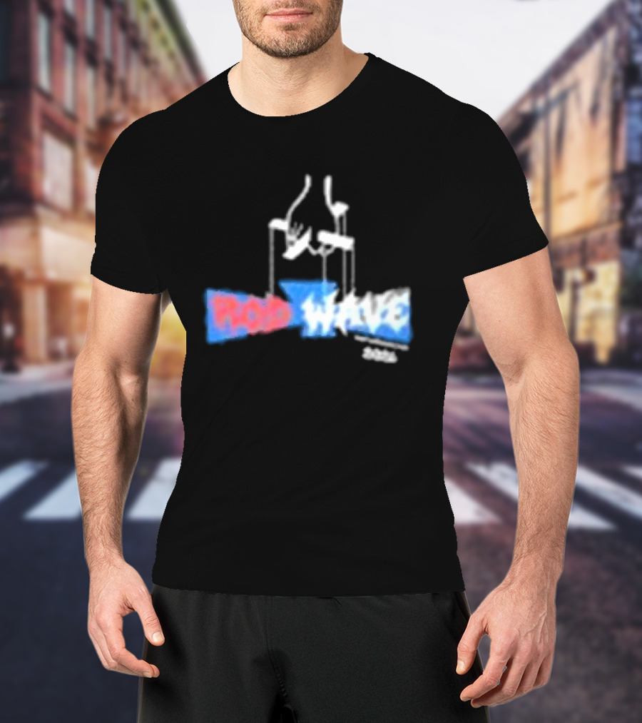 Rod Wave Don't Look Down Tour 2026 Rodfather Hands T-Shirt
