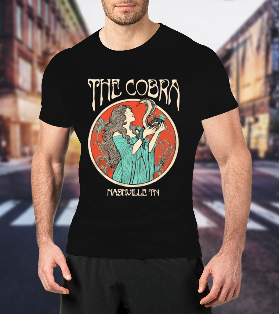 The Cobra Nashville TN Retro Snake T-Shirt