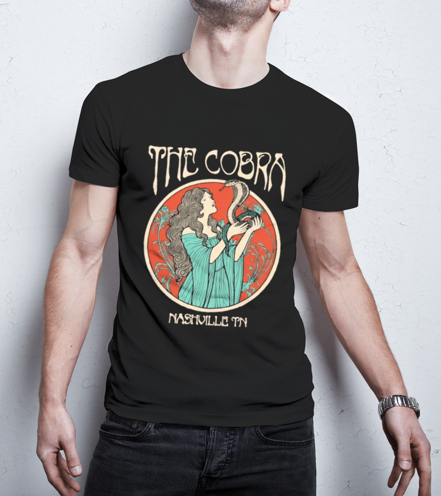 The Cobra Nashville TN Retro Snake T-Shirt