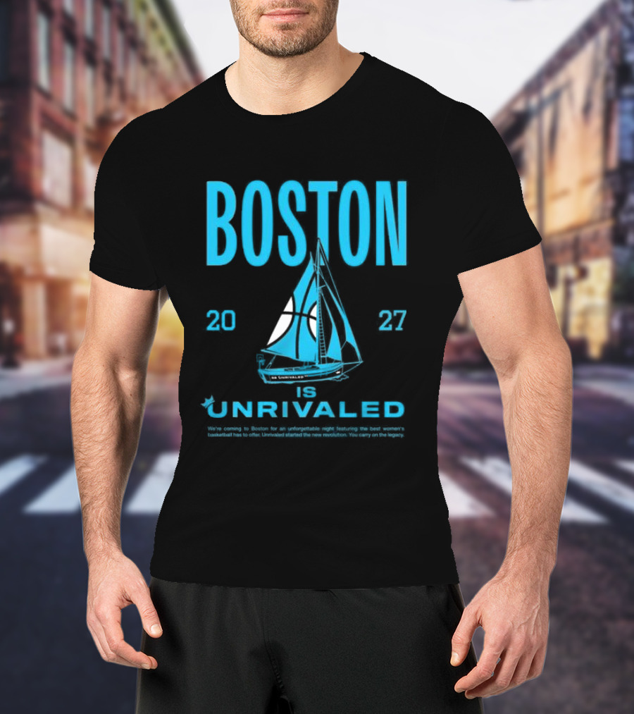 Boston Unrivaled Season 3 2027 Bus Tour T-Shirt