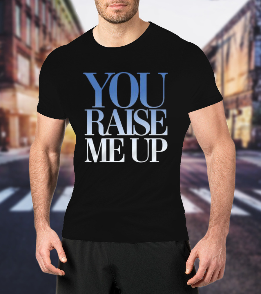 Westlife You Raise Me Up Lyrics Merchandise T-Shirt