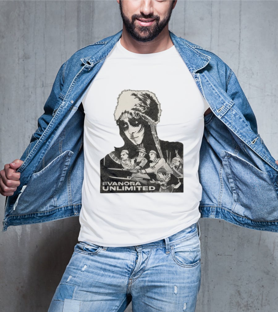 Evanora Unlimited North America Tour 2026 Tour Anime T-Shirt