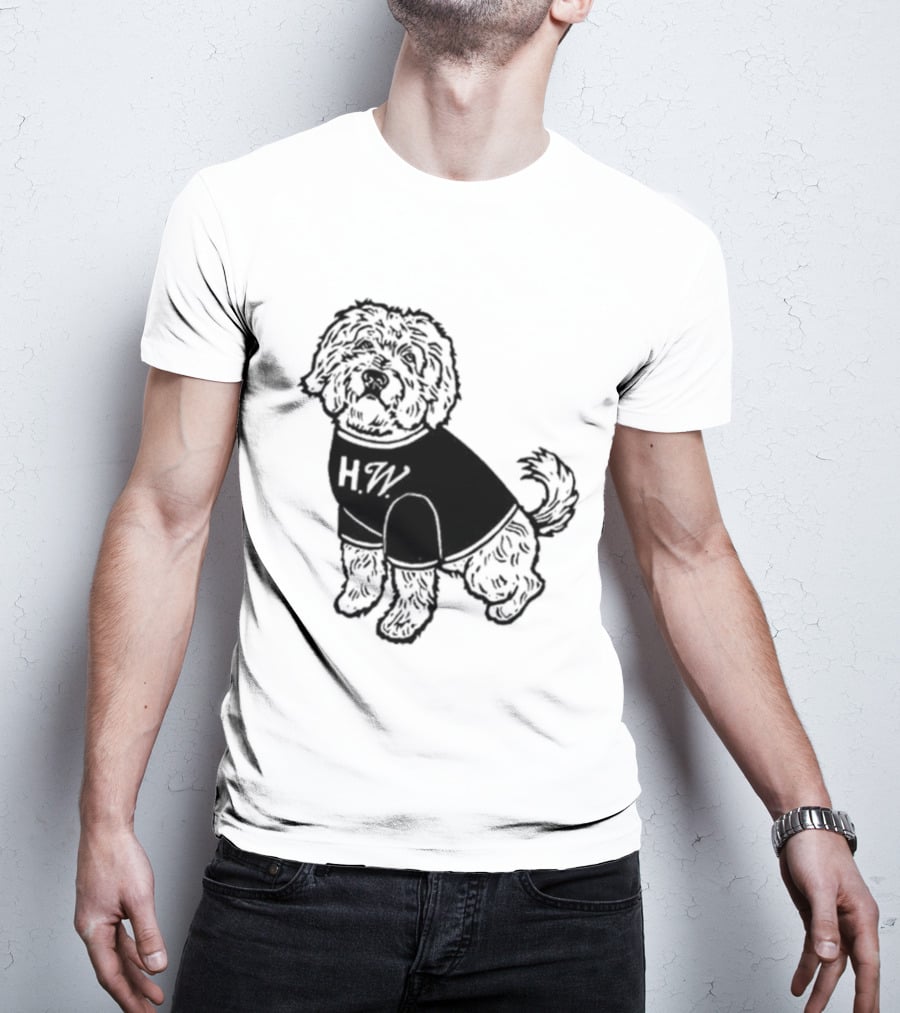 Hayley Williams Alf Raglan Dog Wearing T-Shirt
