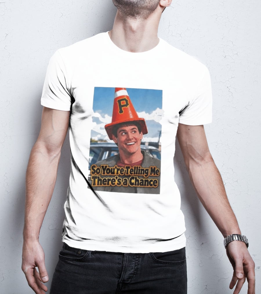 Jim Carrey Cone Hat P So You're Telling Me There's A Chance T-Shirt
