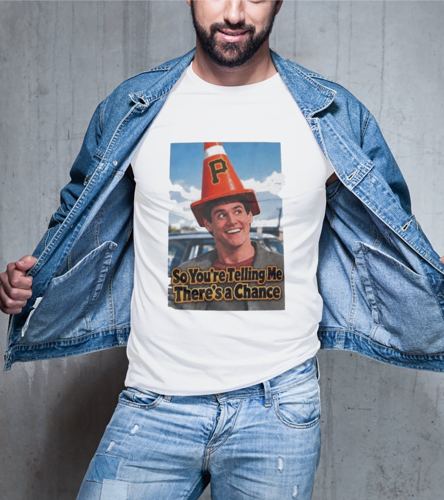 Jim Carrey Cone Hat P So You're Telling Me There's A Chance T-Shirt