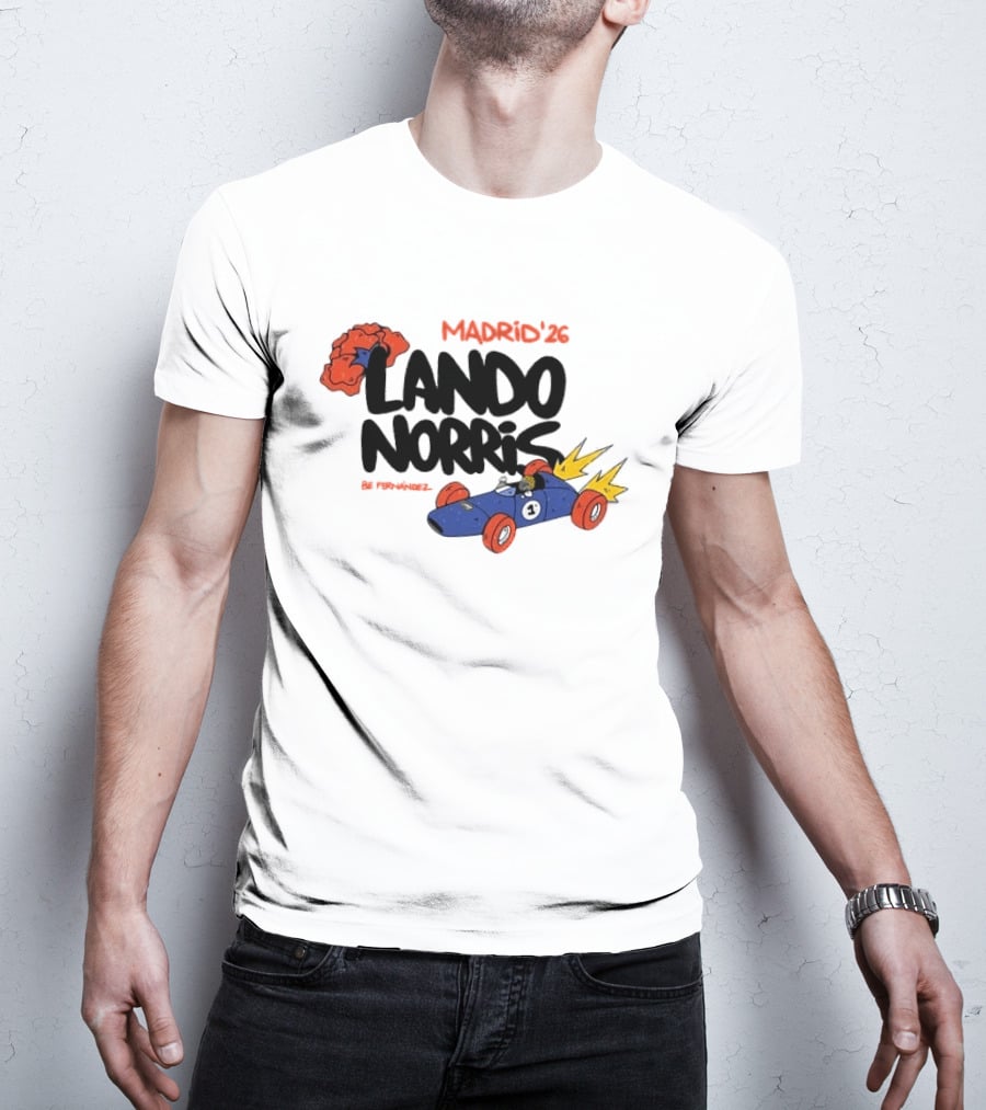 Maddio's Lando Norris Racing Car T-Shirt