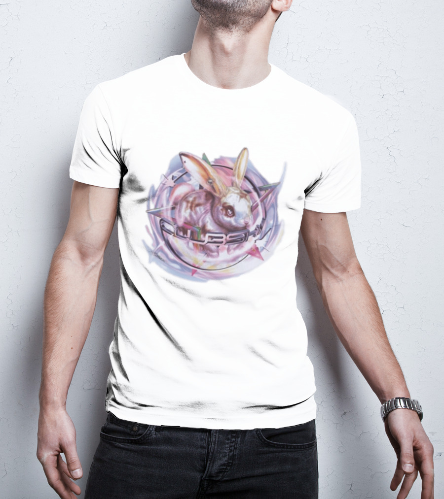Shygirl Club Shy Rave Bunny Starburst T-Shirt