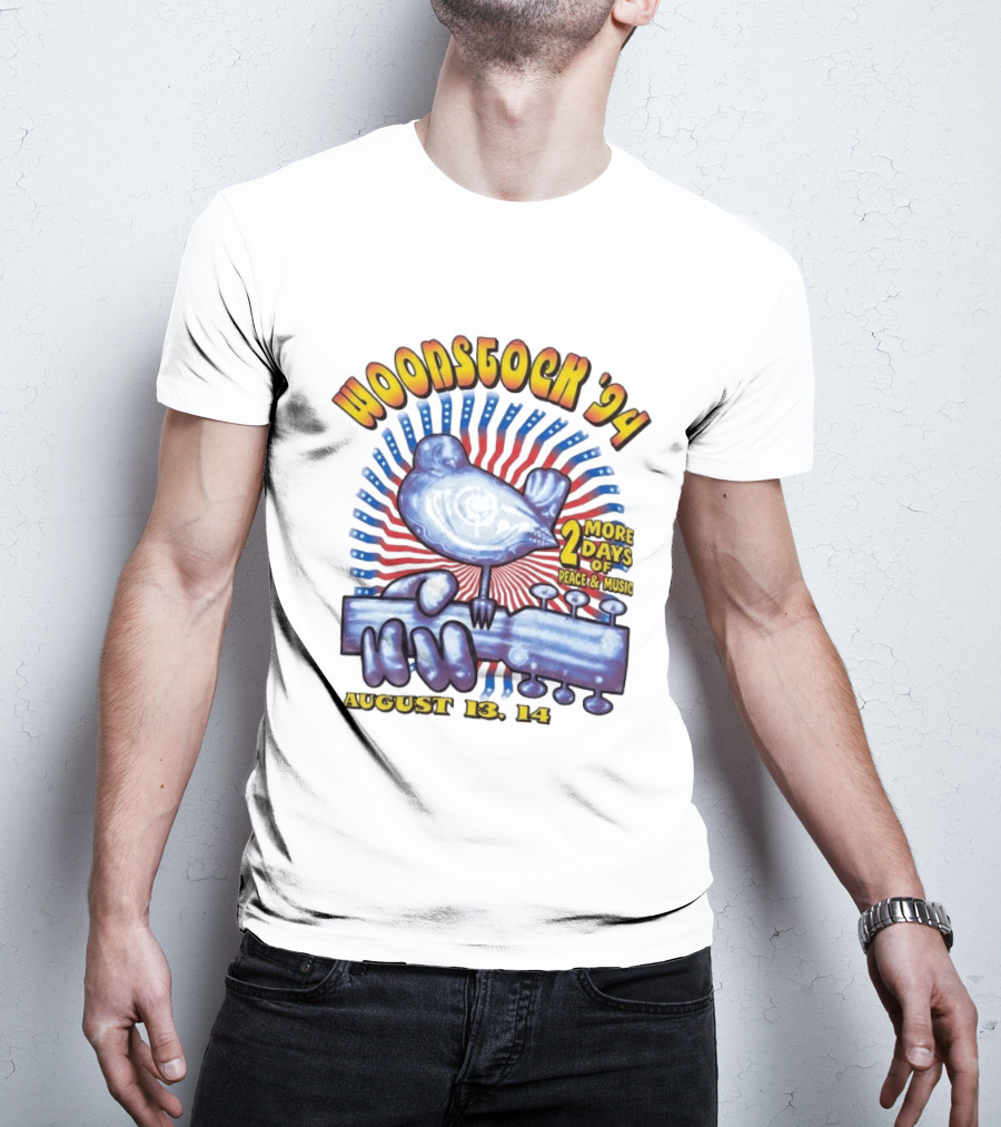 Von Miller Woodstock '94 August 13 14 2 More Days Of Peace And Music T-Shirt
