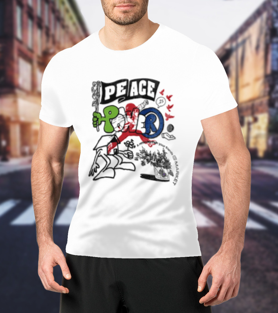 Peace Power Walker Kessler Dodgers T-Shirt