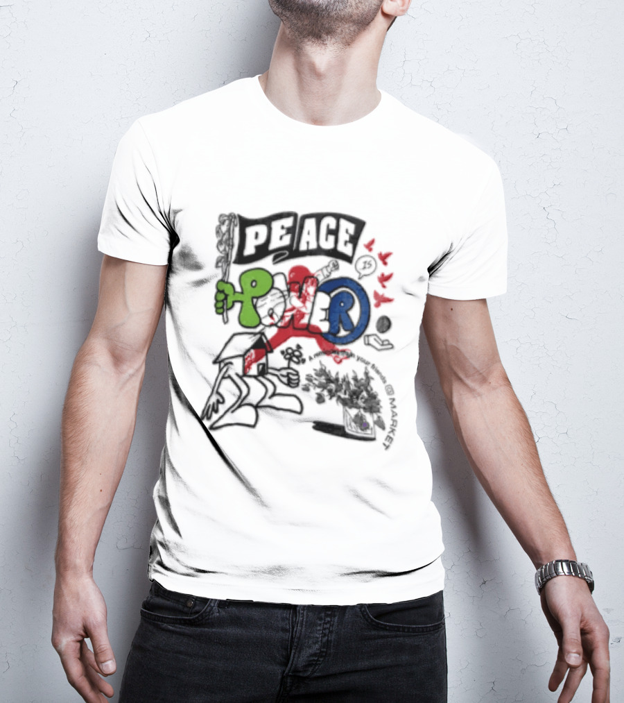 Peace Power Walker Kessler Dodgers T-Shirt