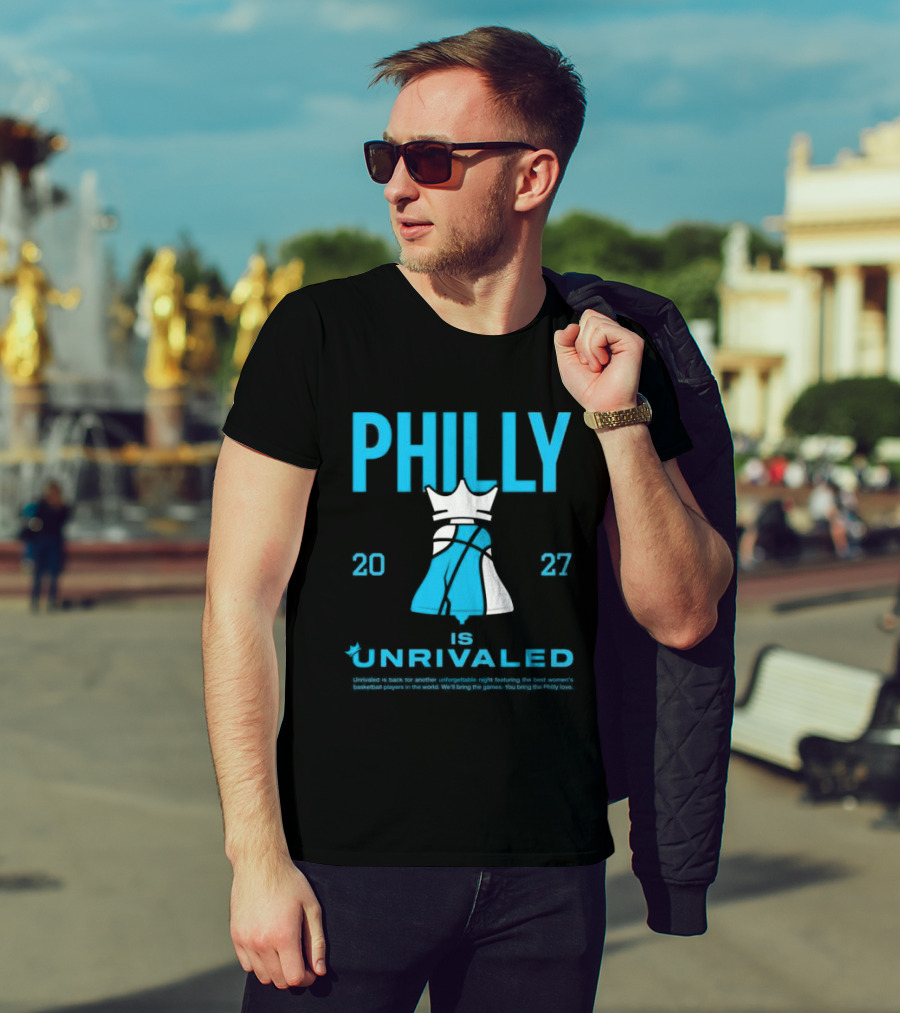 Philly Unrivaled 2027 Basketball Shop Season 3 Bus Tour Philadelphia T-Shirt
