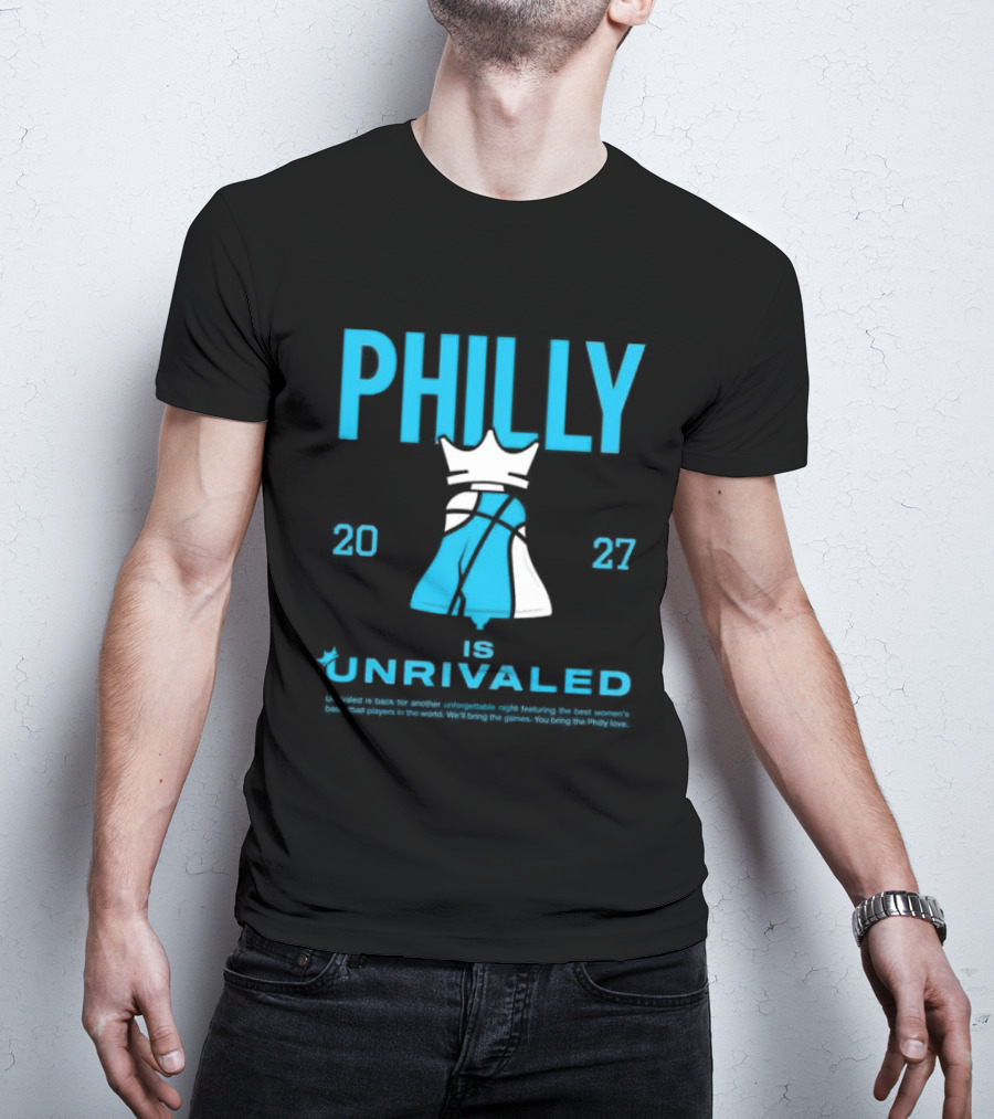 Philly Unrivaled 2027 Basketball Shop Season 3 Bus Tour Philadelphia T-Shirt