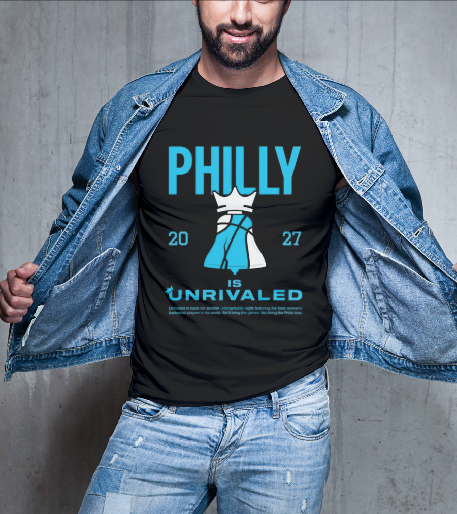 Philly Unrivaled 2027 Basketball Shop Season 3 Bus Tour Philadelphia T-Shirt