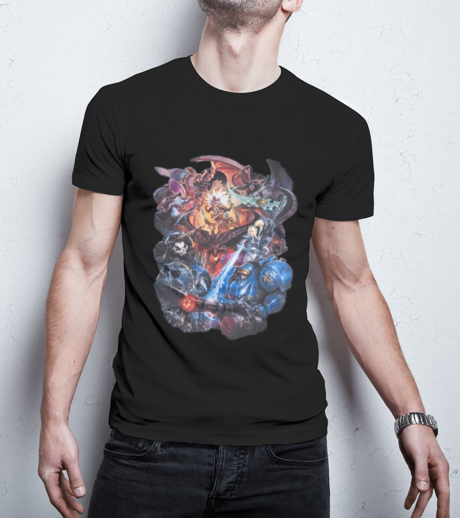 Blizzard Store Heroes Of The Storm Characters Mineral Wash T-Shirt