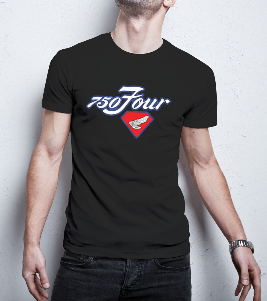 750 Four Honda Classic Red T-Shirt