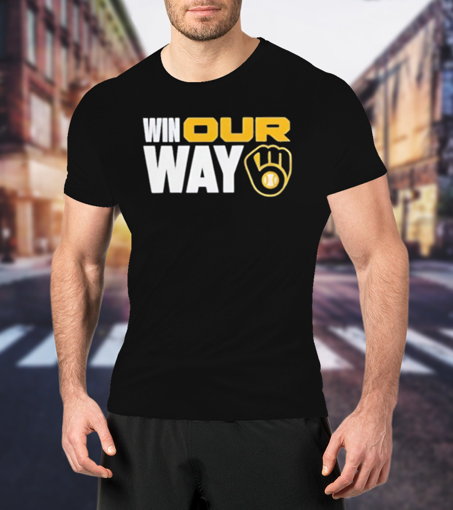 Milwaukee Brewers 2026 Postseason Win Our Way Clinched T-Shirt