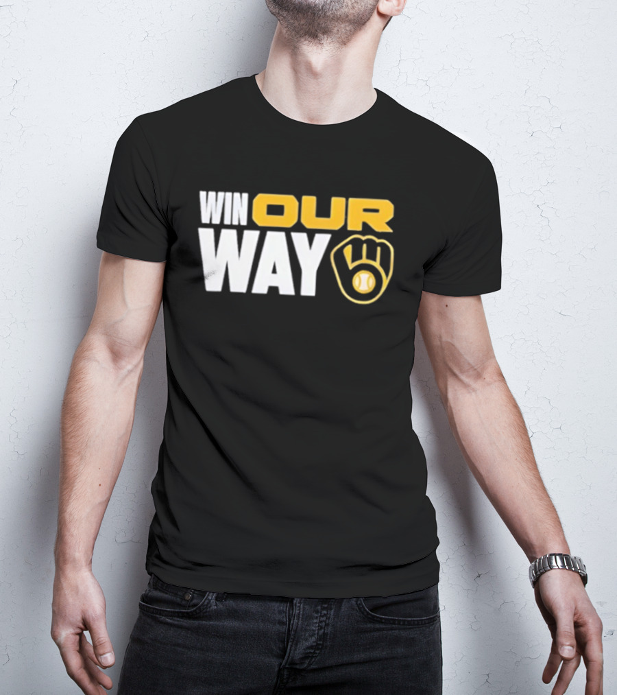 Milwaukee Brewers 2026 Postseason Win Our Way Clinched T-Shirt