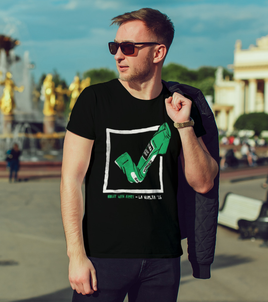 Wout Van Aert La Vuelta 26 Visma Lease A Bike Skoda Cycling Jersey T-Shirt