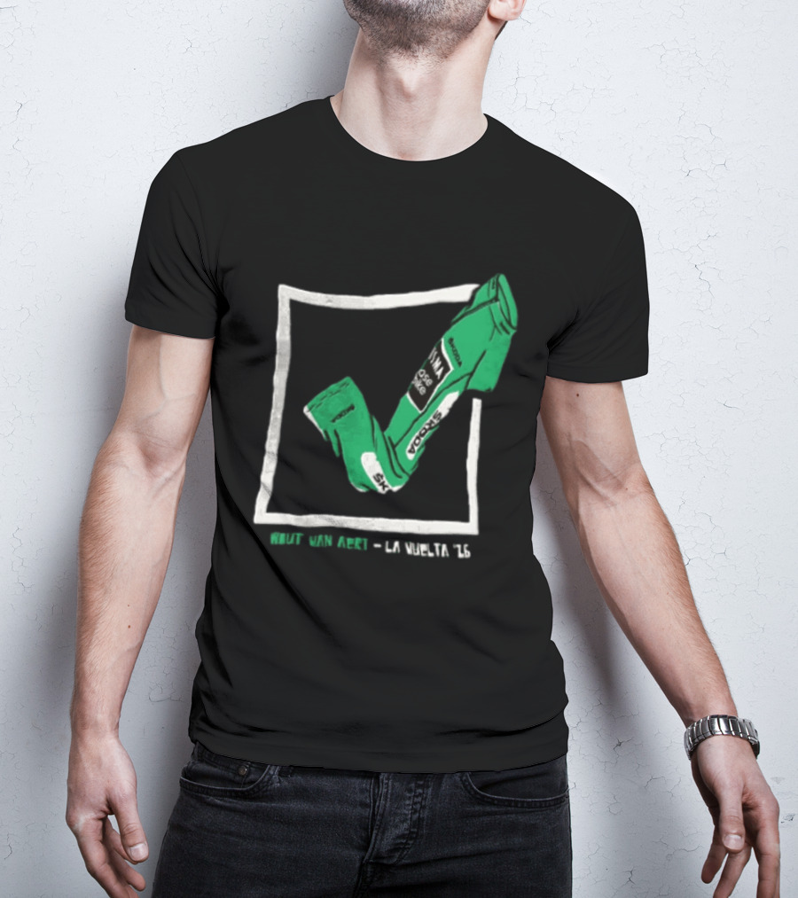 Wout Van Aert La Vuelta 26 Visma Lease A Bike Skoda Cycling Jersey T-Shirt