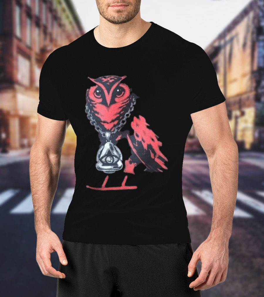 Yeat Store Love Lyfe Ovo Tour Owl With Eye Pendant T-Shirt